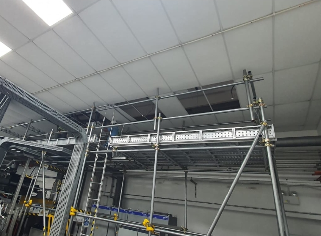 Scaffolding work