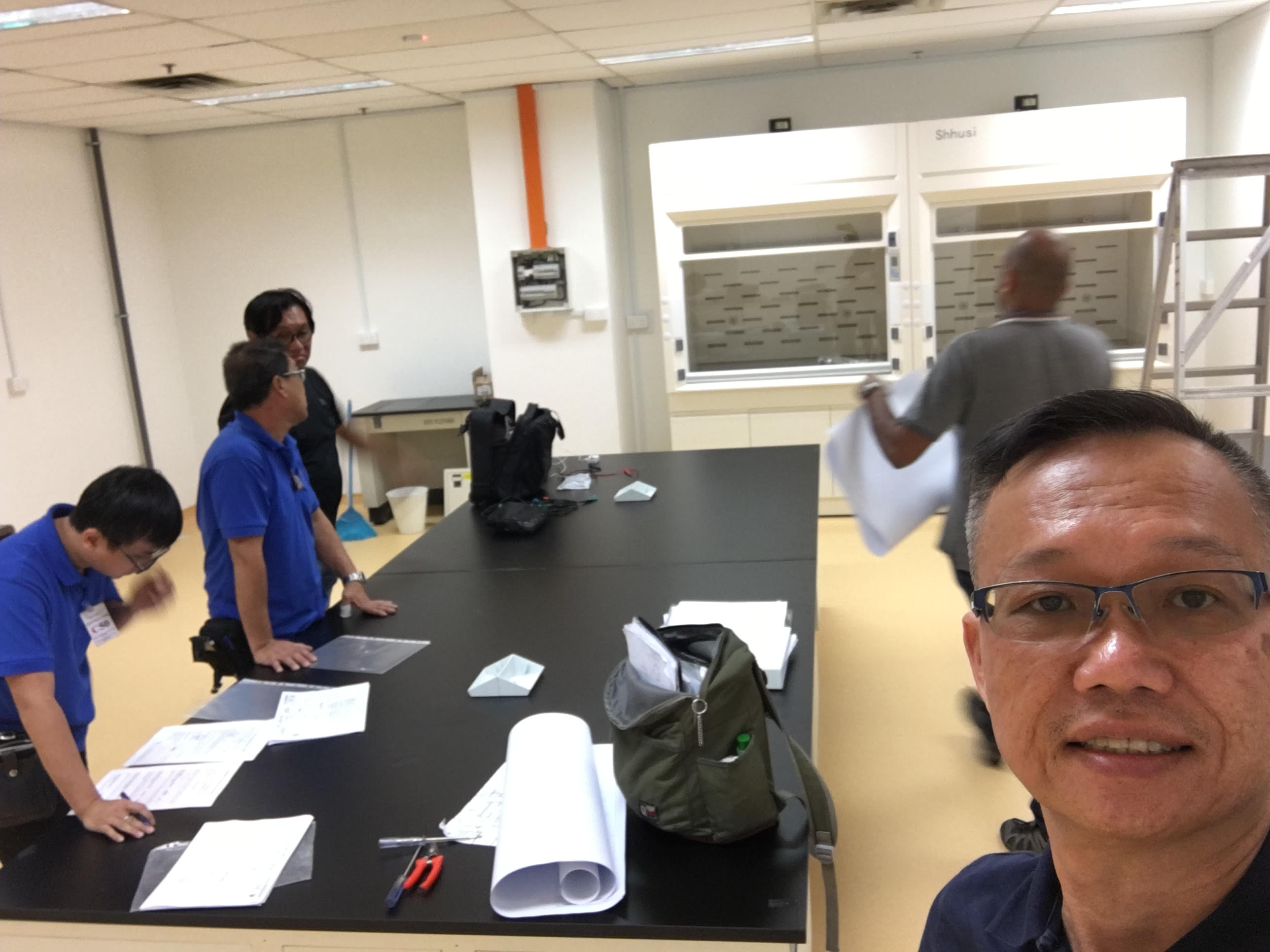 Before: Corroded drain cover